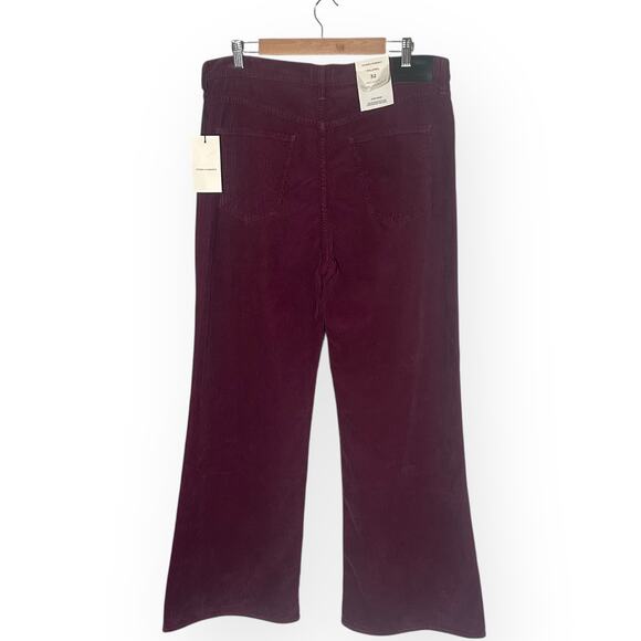 New $240 CITIZENS OF HUMANITY Paloma Corduroy Pants Wide Leg Baggy Red Hippie - Picture 4 of 13